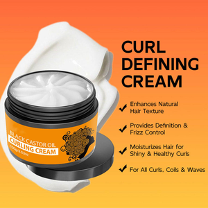Crème Coiffante Bouclante Élastique <span class=keywords><strong>pour</strong></span> <span class=keywords><strong>Cheveux</strong></span> Frisés – Protection et Hydratation <span class=keywords><strong>pour</strong></span> des Boucles Douces et Non Définies - Product Image 3