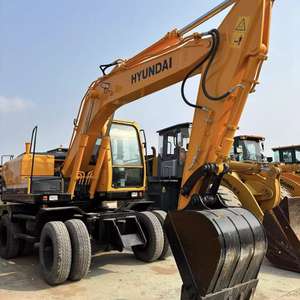 Maquinaria de Construcción de Segunda Mano, Excavadora de Ruedas Hyundai 150W-9 Usada, Excavadora de Ruedas de 15 Toneladas Hyundai 150w-7 - Product Image 1