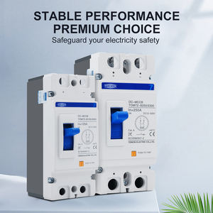 2P B Curve 500V DC เซอร์กิตเบรกเกอร์แบบขึ้นรูป MCCB สวิตช์ป้องกันการโอเวอร์โหลดสำหรับโซลาร์เซลล์ PV D794 - Product Image 2