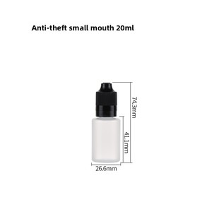 Flacone Contagocce con Tappo a Vite in PE 10ml/30ml Semi-Trasparente per Dispensare Liquidi, Gocce per Occhi e Vernici - Product Image 6