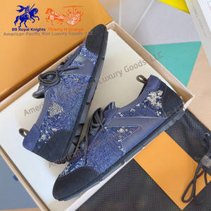 Chaussures de sport pour femmes de marque de luxe, style classique, baskets décontractées en cuir, ballerines plates à lacets pour la marche et la course - Product Image 5