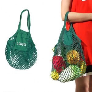 Sacs en coton personnalisés, sacs de courses en filet et filets à œufs pour supermarchés - Product Image 2