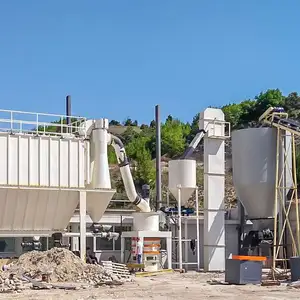 Clinker cemento argilla sabbia silice sabbia calce polvere minerale Grinder Mill Plant