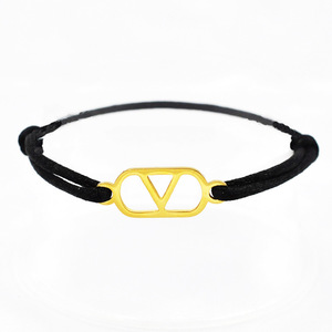 Victory Letter V <strong>Love</strong> Adjustable Rope <strong>Bracelet</strong> - Product Image 5
