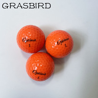 Logo dan Kemasan Kustom Bola Golf 2Piece Jarak Jauh untuk Tur Golf