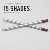 Crayon à lèvres crémeux végétalien à marque privée, imperméable, mat, sans cruauté, haute pigmentation, longue tenue, non collant, vente en gros