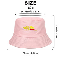 Topi Bucket Nelayan Dua Sisi Musim Panas, Bernapas, Pelindung Matahari, Unisex, Dapat Dilipat, Etnik, Lingkar Kepala 48-50cm HOULIN