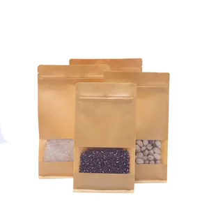 2022 sacs à café à thé imprimés personnalisés avec Valve 250g 500g 1kg sacs à café recyclables à fermeture éclair en papier Kraft