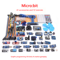 Kit de Iniciación para Principiantes con Tutorial y 41 Tipos de Componentes, Excelente Kit Educativo para BBC Micro:bit