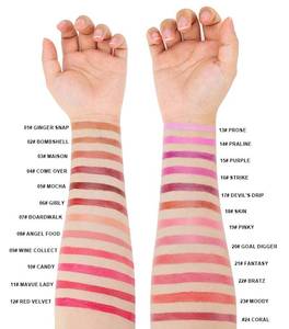 Logo personalizzato <span class=keywords><strong>rossetto</strong></span> magnetico etichetta privata oro nero tubo <span class=keywords><strong>bianco</strong></span> impermeabile cosmetici crema <span class=keywords><strong>rossetto</strong></span> opaco - Product Image 3