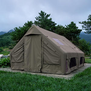 Tente gonflable Xintu Air Tent 3x4x2.1m vert militaire, pour le camping, sans installation requise, imperméable 3000MM, pour 3-4 personnes - Product Image 3