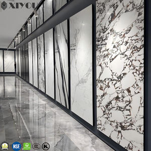 กระเบื้องพอร์ซเลนแผ่นใหญ่ขนาด 3200*1600 มม. ลายหินอ่อนยอดนิยม ดีไซน์สวยงาม ผิวมันเงาสูง สำหรับปูพื้นและผนัง - Product Image 2