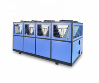 Refroidisseur d'eau industriel personnalisé 220V 380V 415V 440V 480V 100HP 300KW, refroidi par air, avec pompe et compresseur à commande automatique