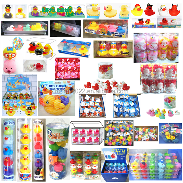 Lot De 2 Canards En Plastique Mariage, Canard Vibrant Pour