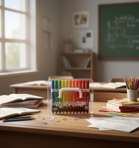 Juego de Marcadores de Arte Arcoíris, 12 Colores, Material PLA, para Uso Escolar y de Oficina - Product Image 2