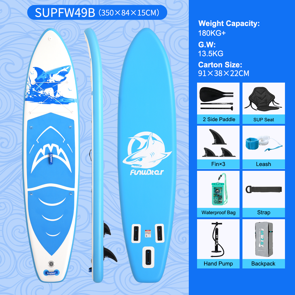 350*84*15 cm--SUPFW49B--Blu