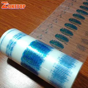 China Supplier Custom Logo Printed PE Plastic Film Roll for Water Sachet 250ml