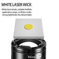 Lampe torche LED rechargeable avec batterie 26650, étanche IP54, faisceau réglable, mode SOS, charge USB pour le camping