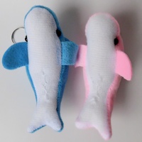 Jouets en peluche mignons en forme de dauphin, porte-clés animaux, pendentifs de sac pour femmes, cadeaux pour mariages, fêtes et anniversaires, jouets en peluche
