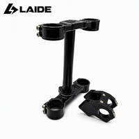 Pièces de moto renforcées : Support de guidon à trois mâchoires et double épaule pour Light Bee Talaria, doré, pièces de rechange pour moto