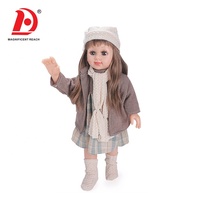 HUADA Grossiste de poupées IC 15 pouces corps en coton magnifique ensemble de poupées de mode en silicone pour bébé fille
