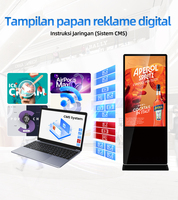 Pantalla Digital LCD para Interiores Keinone, Reproductor de Kiosco, Panel con Soporte SDK, Señalización Digital de Pie para Centros Comerciales, Compatible con OEM