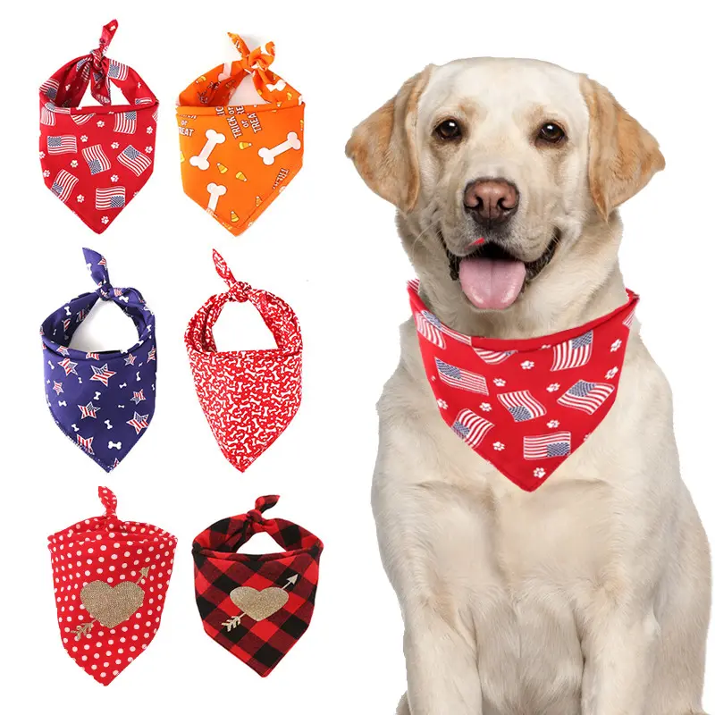 Großhandel Schals Benutzerdefinierte Digital printing Silk Schals Satin Schal Seide Hund Bandanas