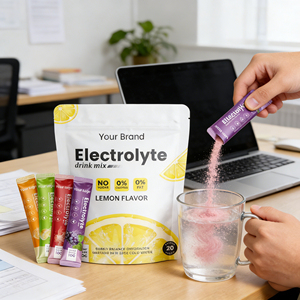 Polvere istantanea per la sostituzione degli elettroliti per adulti per il sollievo dalla disidratazione - Formula a recupero rapido per perdite di sudore, malattie e calore - Product Image 3