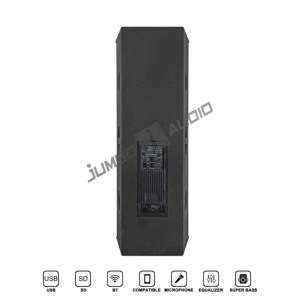 Altavoz PA Activo de 3 Vías con Doble Woofer de 15 Pulgadas, Caja de Madera, Entrada USB TWS, 1200W RMS, 4 Modos de Sonido, Alto Rendimiento para Clubes - Product Image 5