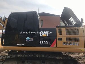 Excavadora de cadenas CAT330d usada original de Japón con motor, bomba y propulsor - Certificación CE/EPA, 1 año de garantía - Product Image 4