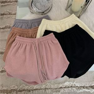 Shorts pour femmes été mince lâche décontracté <span class=keywords><strong>grande</strong></span> <span class=keywords><strong>taille</strong></span> jambe large <span class=keywords><strong>taille</strong></span> haute a-ligne pantalons <span class=keywords><strong>de</strong></span> <span class=keywords><strong>sport</strong></span> Fitness Shorts <span class=keywords><strong>de</strong></span> course - Product Image 3