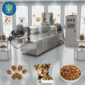 Machine de fabrication d'aliments pour animaux de compagnie, extrudeuse à double vis pour aliments pour animaux, extrudeuse à double vis pour granulés d'aliments pour chats et chiens, machine de traitement - Product Image 2