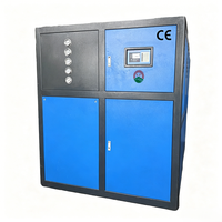 Refroidisseur d'eau industriel à air refroidi Shenfeng série SML 380V 50Hz 3P avec pompe intégrée, contrôle PLC, haute précision pour température de moule