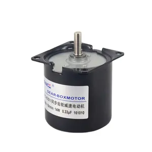 AC Synchronous Motor Reducer 60mm 220V High Torque Motor Gear Head Motor For Car