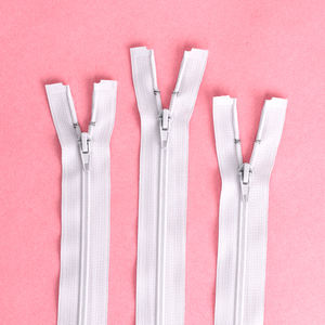 Cremallera Blanca de Nailon para Tiendas de Campaña, Suéteres, Vestidos, 20 22, Resistente, Reemplazo de Cremallera Kcc, Cremalleras de Nailon - Product Image 5