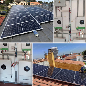 Kit Completo de Sistema Solar Doméstico de 5kw 10kw 12kw, Sistema de Energía Solar Híbrido con Baterías de Litio de 10kwh 20kwh 30kwh 40kwh, SWG5.5K - Product Image 5