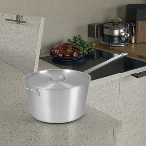 Nhôm Nồi Súp Thương Mại Gas & Cảm Ứng Nồi Chải Lớp Phủ Bền Vững Thiết Kế Hiện Đại Gỗ Xử Lý Với Nồi Bìa - Product Image 5