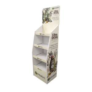 Retail Store Display <b>Stand</b> Foldable Corrugated Cardboard Rack Stackable Customizable Color for for Product Promotion - Product Image 4