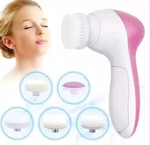 Offres Spéciales 5 en 1 brosse nettoyante pour le visage en silicone électrique <span class=keywords><strong>outil</strong></span> de maquillage <span class=keywords><strong>moins</strong></span> <span class=keywords><strong>cher</strong></span> - Product Image 1