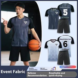 Profesyonel erkek ve kadın basketbol ve futbol hakem baskılı maç giysi ceket ile yaz üst tarzı Suits - Product Image 3