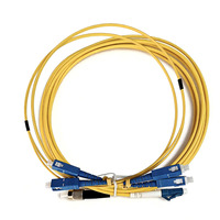Cable de Fibra Óptica Monomodo SFP de 2.0mm 3.0mm SC LC FC Personalizado LC/UPC-LC/APC SM DX para Uso en Interiores 10G, Marca OEM, 5 Años de Garantía