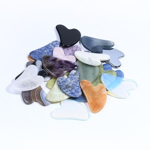 โรลเลอร์นวดหน้าหยกโรสควอตซ์ กัวซา ประคบร้อนใบบัวบก บำรุงผิวหน้า กระตุ้นจุดเส้นลมปราณ รับทำโลโก้ตามสั่ง ขายส่งจากโรงงาน - Product Image 1