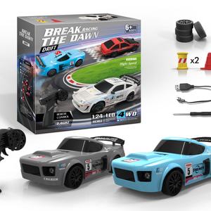 รถดริฟท์บังคับวิทยุ S811 S812 S813 2.4G ขับเคลื่อน 4 ล้อ ขนาด 1/24 ความเร็วสูง ของเล่นรถบังคับวิทยุสำหรับเด็ก - Product Image 2