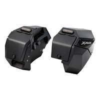Boîtes de rangement latérales Direct Fit XMAX300 32L+28L, étanches, en PE rotomoulé, pour moto, avec serrure