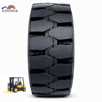 Ban Forklift TP301 23*9-10, Karet Padat Industri Tugas Berat, Kontak Lebar dengan Tanah, Traksi Kuat, Hambatan Gulir Rendah