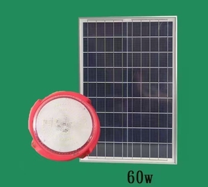 Lampadaire solaire LED tout-en-un 60W IP65 pour jardin et éclairage - Product Image 3