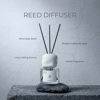 Diffuseur de parfum en rotin minimaliste oriental populaire sans flamme pour appartement, espace de vie, ornement parfumé, toilettes