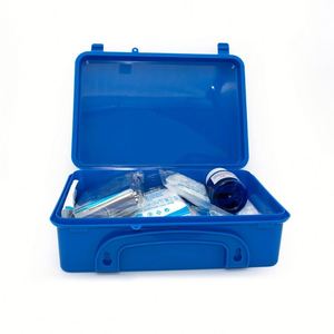 Boîte d'urgence pratique à main, en plastique, avec trousse de premiers soins portable pour la maison, personnalisable - Product Image 1