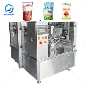 OCEAN automático prefabricado Ziplock-Bag Auger bolsa llenar Kimchi Doypack Pack máquina - Product Image 1