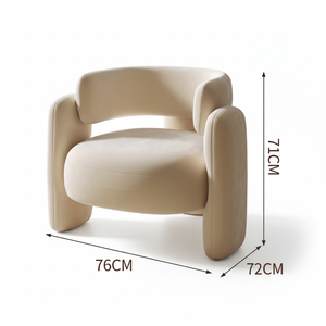 <span class=keywords><strong>Fauteuil</strong></span> simple de salon blanc, <span class=keywords><strong>confortable</strong></span> et rembourré, pour la vente en gros à prix abordable - Product Image 5